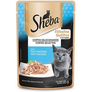 Sache Sheba para gatos filhotes atum marinado 85g