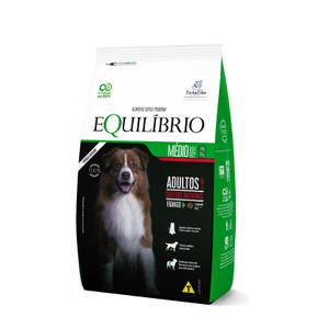 Ração Equilíbrio para Cães Adultos Porte Médio Frango 15kg