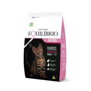 Ração Equilíbrio para Gatos Filhotes Sabor Frango 1,5Kg