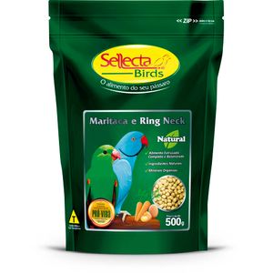 Sellecta Extrusado Natural Maritaca e Ring Neck 500g