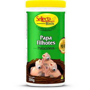Sellecta Papa Para Filhotes Psitacídeos 200g