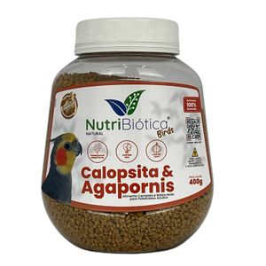 Ração Nutribiotica Calopsita e Agapornis Natural 400g