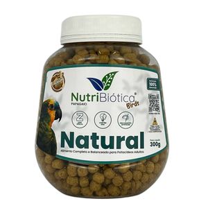 Ração Nutribiotica Papagaio Natural 300g