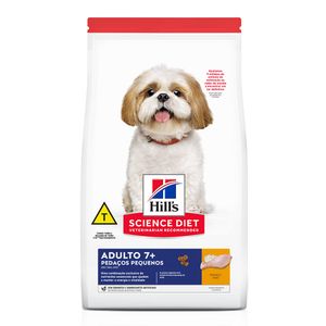 Ração Hill's Science Diet Cães Adulto 7+ Pedaços Pequenos 800g