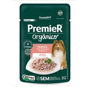Sache Premier Orgânico Cães Adultos Pequeno Frango 85g