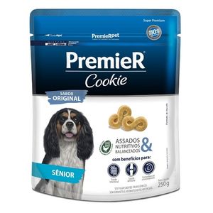 Premier Cookie Cães Sênior Sabor Original 250g
