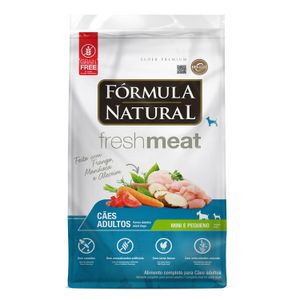 Ração Seca Fórmula Natural Fresh Meat Cães Adultos Raças Mini E Pequena - 2,5Kg