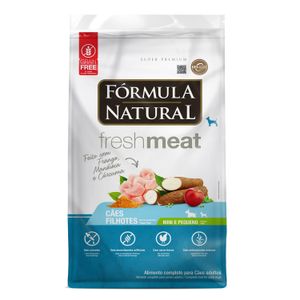 Ração Seca Fórmula Natural Fresh Meat Cães Filhotes Raças Mini E Pequena - 2,5Kg