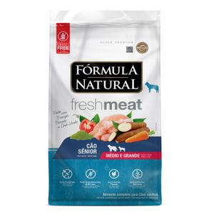 Ração Seca Fórmula Natural Fresh Meat Cães Sênior Raças Médias E Grandes - 12Kg