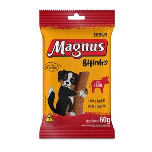 Magnus Bifinho Mastigável Carne -  60G