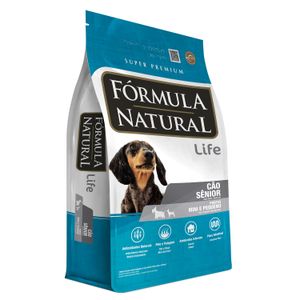 Ração Seca Fórmula Natural Life Super Premium Cães Sênior Porte Mini E Pequeno - 15Kg
