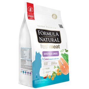 Ração Seca Fórmula Natural Fresh Meat Gatos Pelo Longo  - 1Kg