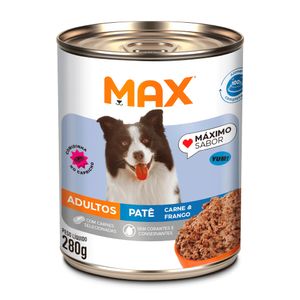 Max Patê Adultos  Carne E Frango - 280G