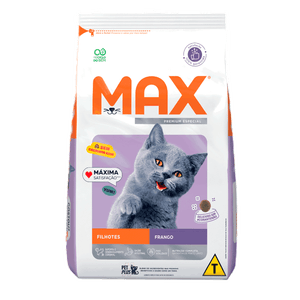 Ração Max Gatos Filhotes Frango - 1Kg