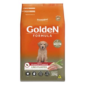 Ração Seca Golden Fórmula Cães Filhotes Frango - 3Kg