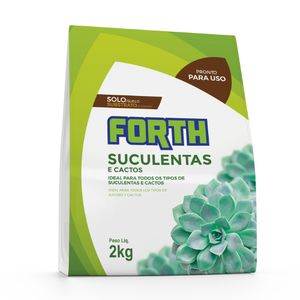 Forth Substrato Suculentas E Cactos - 2Kg