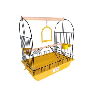 Bragança Parquinho Dobravel Calopscita AP035 Preto e Amarelo