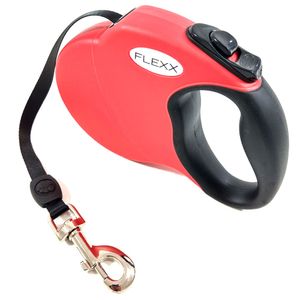 Guia Retratil The Pets Flexx Media 20KG Vermelho