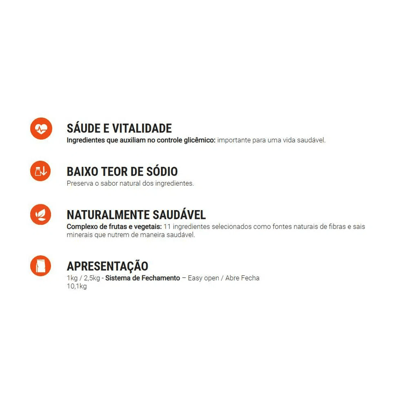 Racao-Premier-Selecao-Natural-Caes-Adultos-Racas-Pequenas-Frango-com-Batata-Doce-qualidades