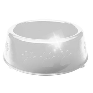 Comedouro Perolizado Luxo 2750ml Branco
