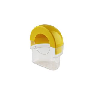 Comedouro Amarelo Meia Lua 40ml Injetfour