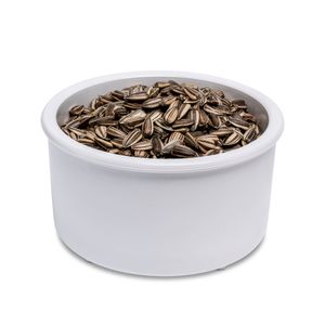 Comedouro Bico Torto N2 Branco 400ml Injetfour