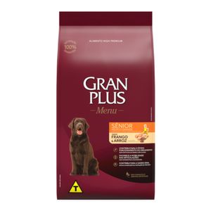 Ração Seca Gran Plus Cães Sênior - 15Kg