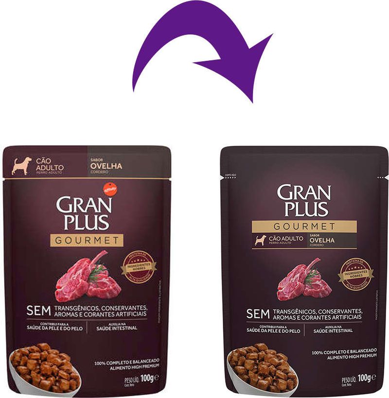 Racao_Umida_GranPlus_Gourmet_Sache_Ovelha_para_Caes_Adultos_2387164