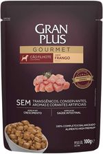 Racao_Umida_GranPlus_Sache_Gourmet_Frango_para_Caes_Filhotes_2387159_FRENTE
