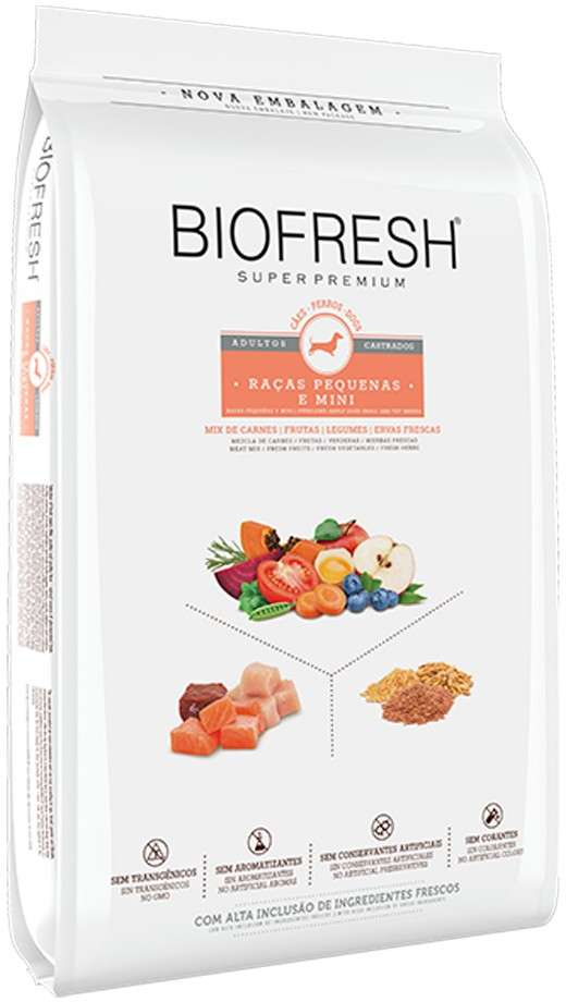Racao_Seca_Biofresh_Mix_de_Carne__Frutas__Legumes_e_Ervas_Frescas_Caes_Castrados_de_Racas_Pequenas_e_Minis_-_10_1_Kg_2487547_LATERAL