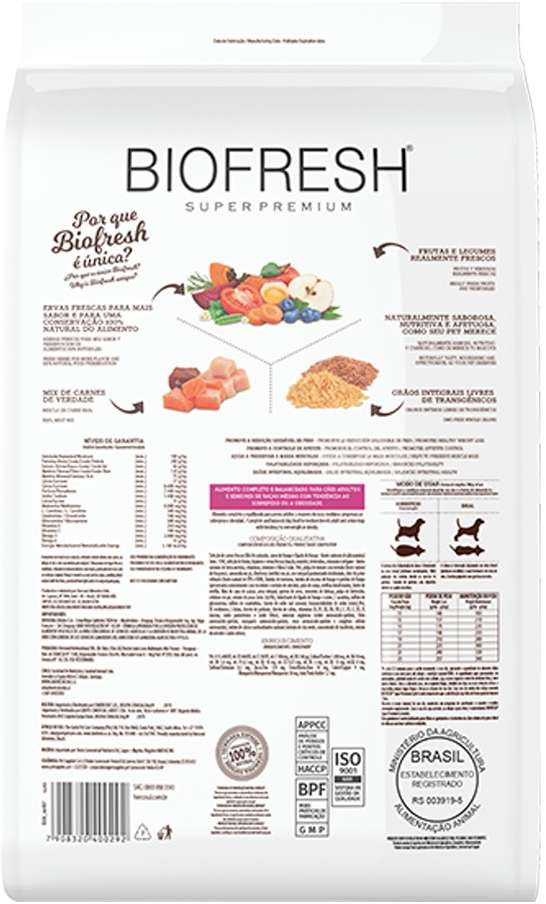 Racao_Seca_Biofresh_Mix_de_Carne__Frutas__Legumes_e_Ervas_Frescas_Light_Caes_de_Racas_Medias_-_10_1_Kg_2487557_VERSO