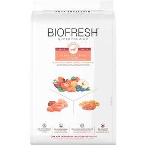 Ração Seca Biofresh Cães Sênior Raças Pequenas E Minis - 1Kg