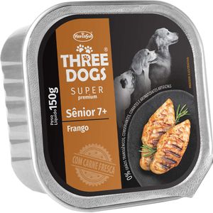 Pate Three Dogs Sp Sênior - 150G