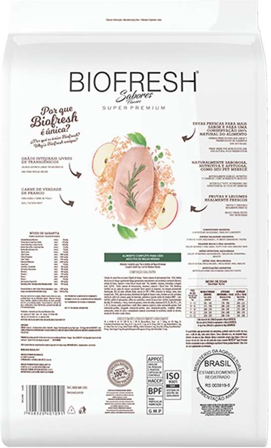 Racao_Seca_Biofresh_Frango__Maca__Arroz_integral_e_Ervas_Caes_Adultos_Racas_Medias_-_10_1_Kg_2487567_VERSO