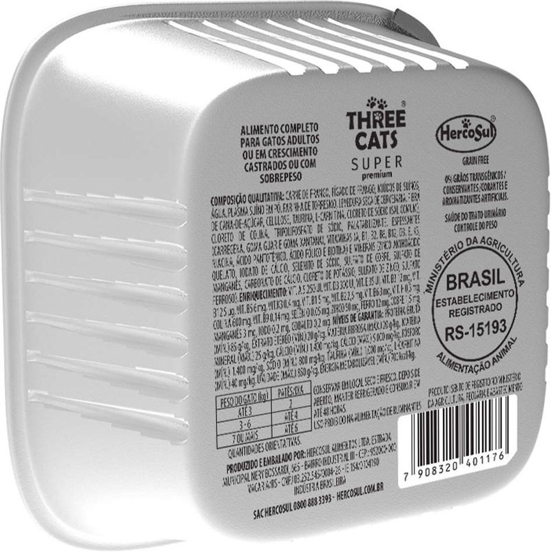 Racao_Umida_Three_Cats_Super_Premium_Pate_Peixe_Branco__Frango_e_Carne_para_Gatos_Adultos_2490057_2