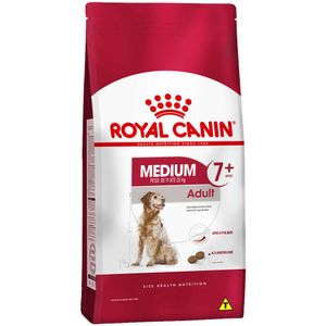 Ração Seca Royal Canin Medium Adult 7+ Para Cães Adultos De Porte Médio Com 7 Anos Ou Mais - 15 Kg