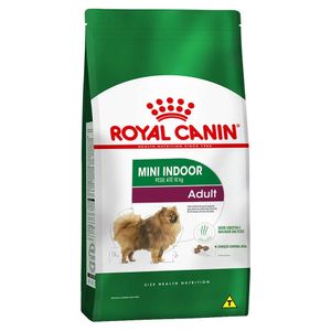 Ração Seca Royal Canin Mini Indoor Adult Para Cães Adultos De Porte Pequeno - 2,5 Kg