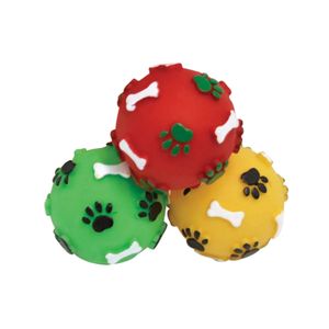 Brinquedo Vinil Bolinha Ossinho e Pata