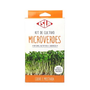 Isla Kit Microverdes de Couve e Mostarda