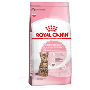 Ração Seca Royal Canin Filhotes Castrados Para Gatos Filhotes Castrados De 6 A 12 Meses - 1,5 Kg