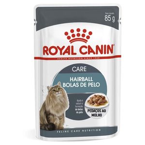 Ração Úmida Royal Canin Sachê Bolas De Pelo Para Gatos Adultos - 85 G