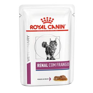 Ração Úmida Royal Canin Sachê Veterinary Diet Renal Para Gatos Com Insuficiência Renal - 85 G