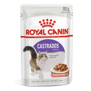 Ração Úmida Royal Canin Sachê Castrados Para Gatos Adultos Castrados - 85 Gr