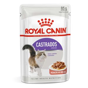 Ração Úmida Royal Canin Sachê Castrados Para Gatos Adultos Castrados - 85 G