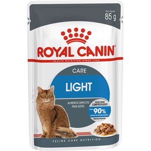 Ração Úmida Royal Canin Sachê Light Para Gatos Adultos - 85 G