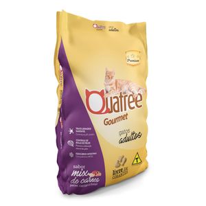 Quatree Gourmet Gatos Castrados Mix De Carnes 3Kg
