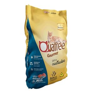 Quatree Gourmet Gatos Castrados Delicias Do Mar 3Kg