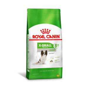 Ração Seca Royal Canin X-Small Adult 8+ Para Cães Adultos E Idosos De Porte Miniatura Com 8 Anos Ou Mais - 1 Kg