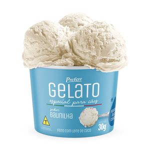 Prefere Gelato Para Cães Baunilha 30G
