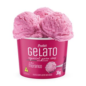 Prefere Gelato Para Cães Morango 30G